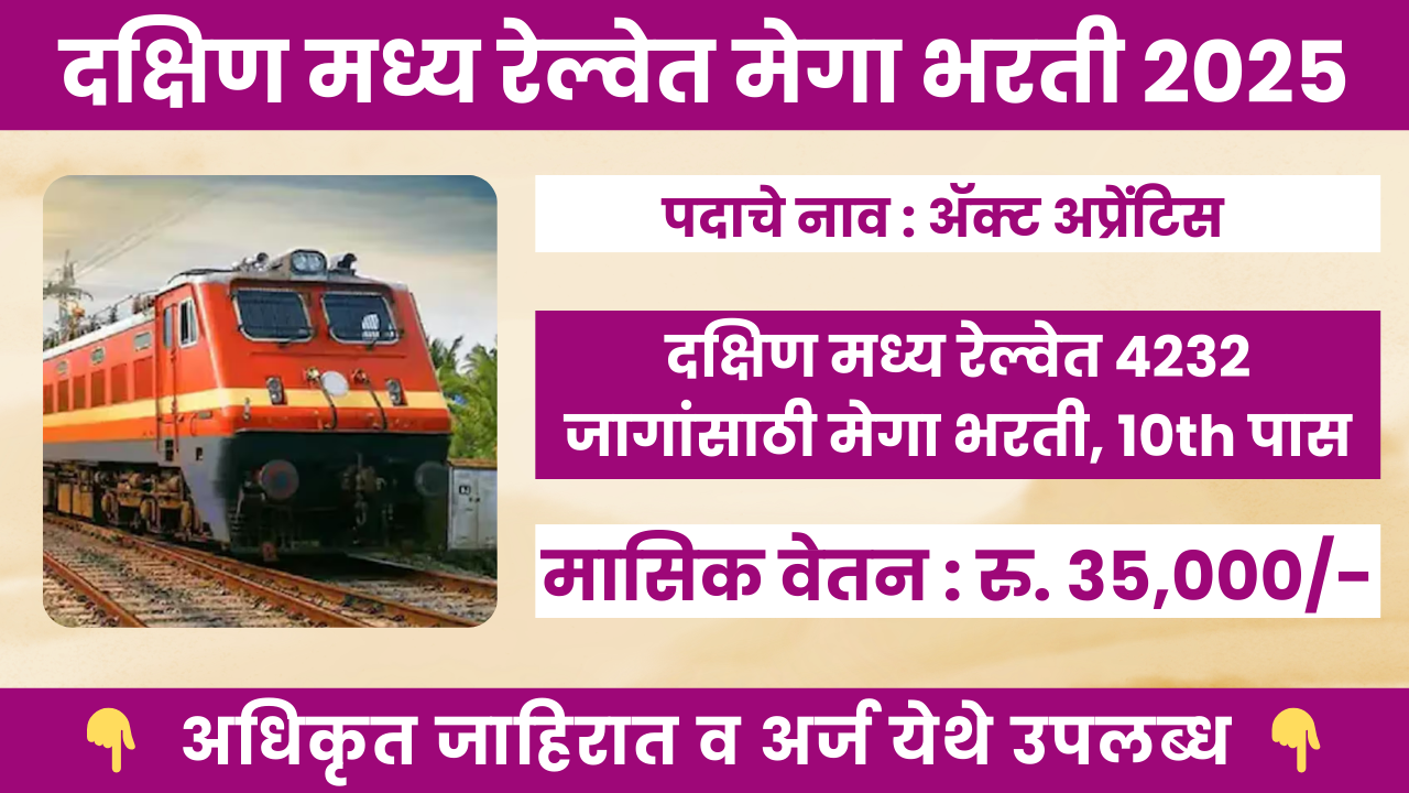 South Central Railway Bharti